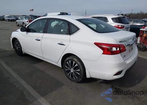 2017 Nissan Sentra S from USA, damaged, VIN 3N1AB7AP8HY241246